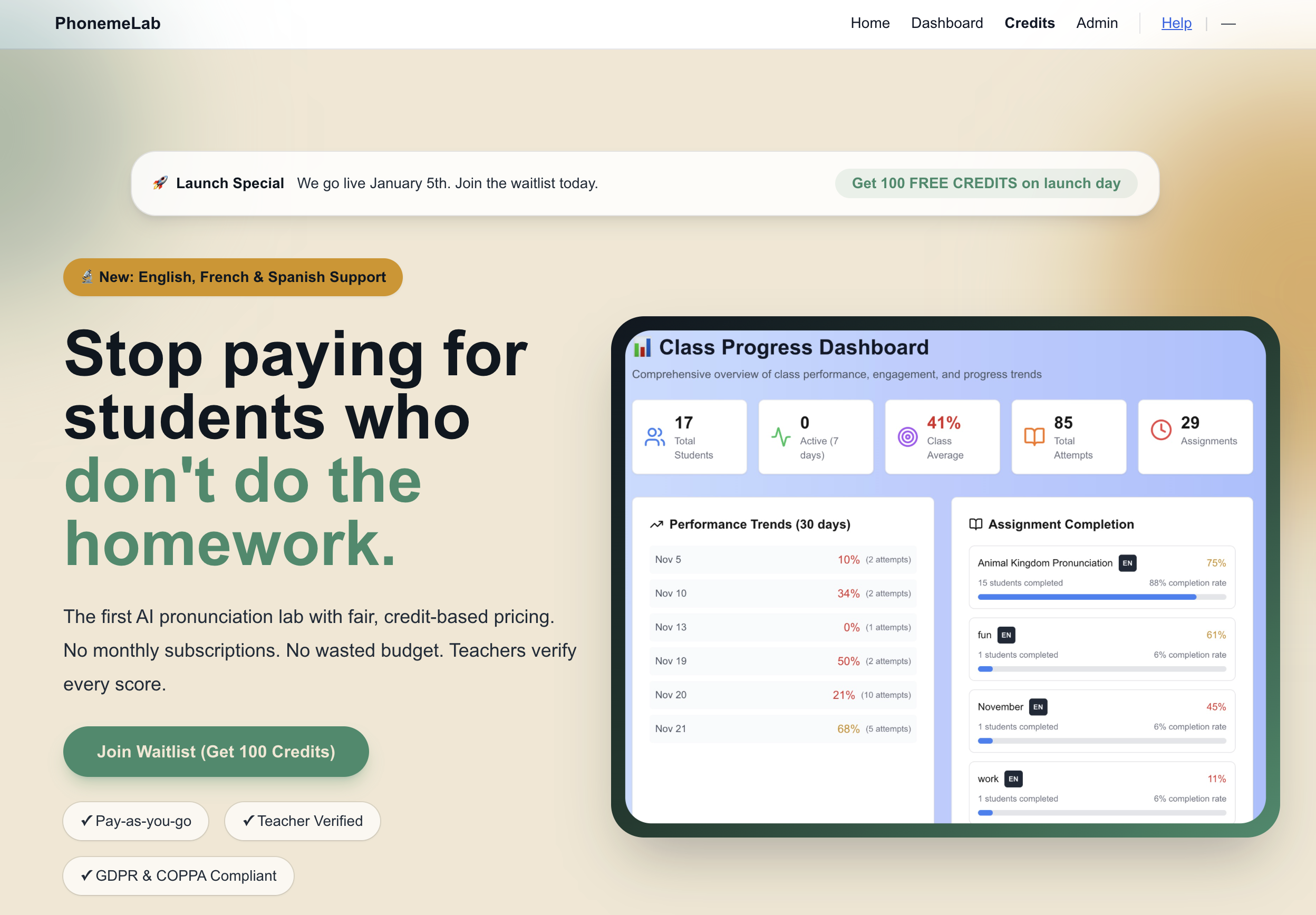 PhonemeLab App